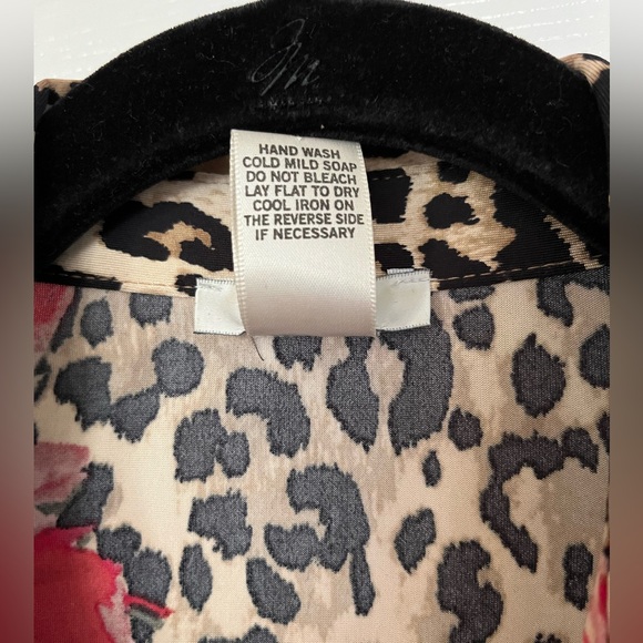 Cache Animal Print Blouse Size S - Picture 7 of 7